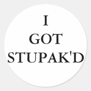 Sticker Rond Stupak'd