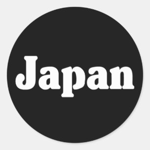 Sticker Rond Style classique japonais