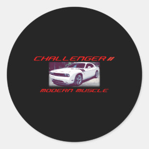 Sticker Rond Style Dodge Challenger Rt Coon