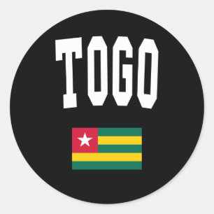 Sticker Rond Style Togo