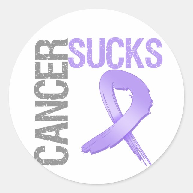 Sticker Rond SUCCÈS DU Cancer (Devant)