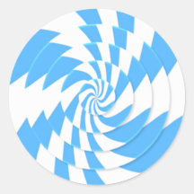 Sticker rond Sucker à bonbons classique