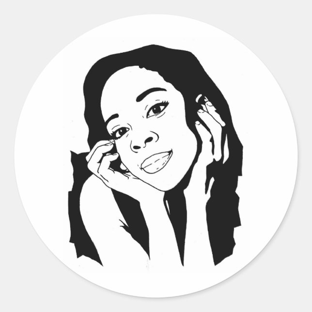 Sticker Rond Sucré (Devant)