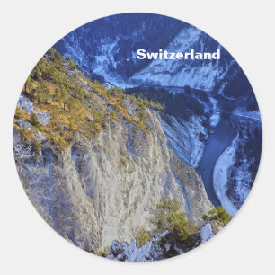 Sticker Rond Suisse