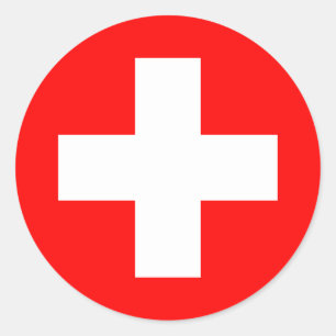 Sticker Rond Suisse