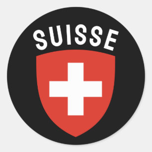 Sticker Rond Suisse (Suisse francophone)