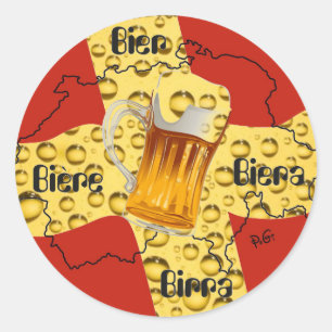 Sticker Rond Suisse - Suisse - Svizzera - Svizra - Suisse