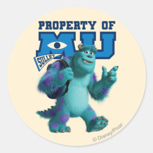 Sticker Rond Sulley, propriété de MU