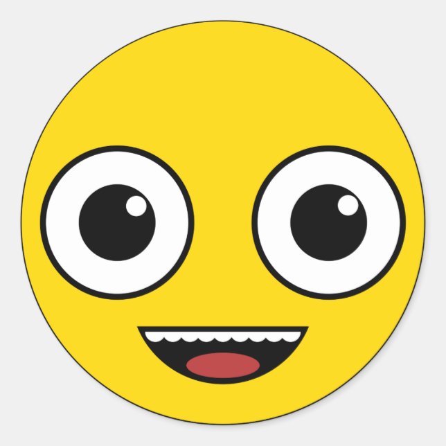 Sticker Rond Super Face (Devant)