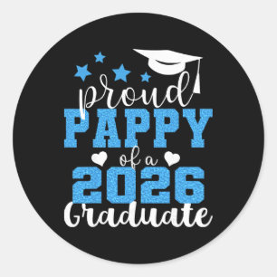 Sticker Rond Super Papa fier de la promotion de finissants 2026