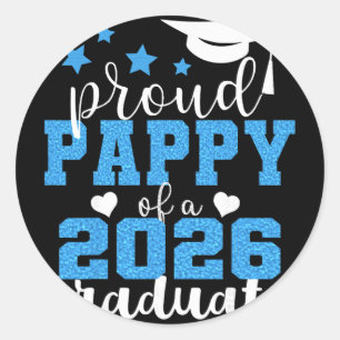 Sticker Rond Super Papa fier de la promotion de finissants de 2