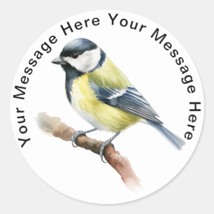Sticker Rond Super Tit