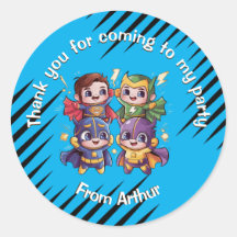 Superheroes party Enfants super héros identité amu