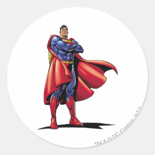 Sticker Rond Superman 3