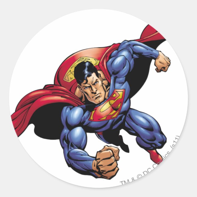 Sticker Rond Superman 31 (Devant)