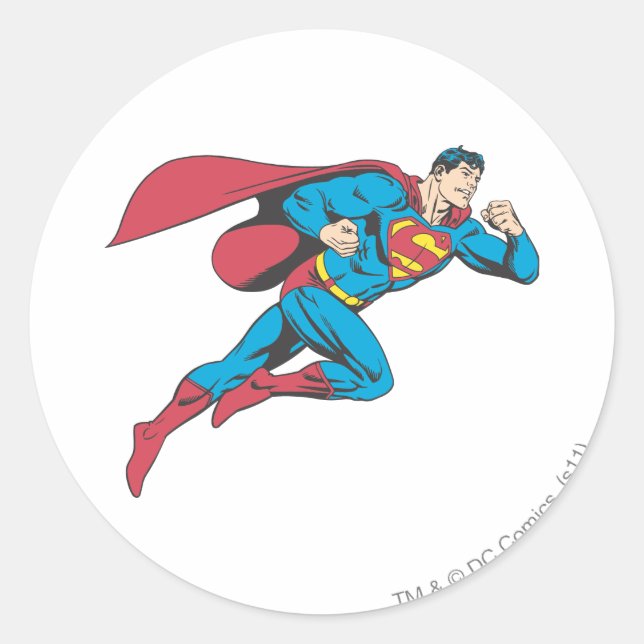 Sticker Rond Superman 64 (Devant)