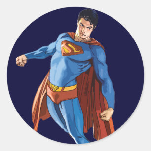 Sticker Rond Superman, en bas