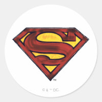 Superman S-Shield | Logo rouge foncé