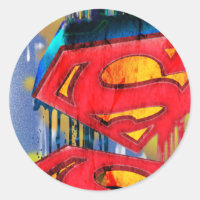 Superman Stylisé | Logo Urban Spraypaint