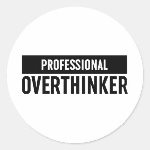 Sticker Rond Superviseur professionnel