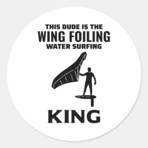 Sticker Rond Surf de surf  de surf de l'aile