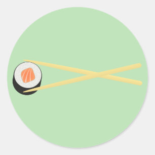 Sticker Rond Sushi I parfait