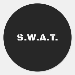 Sticker Rond Swat Team Boys Halloween Costume Kids Tactique Uni