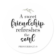 Sweendship Bible Verse Citation Lettrée à la main