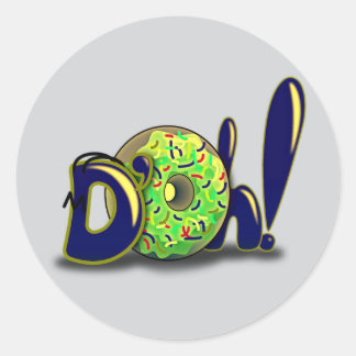 Sticker Rond sweet surprise