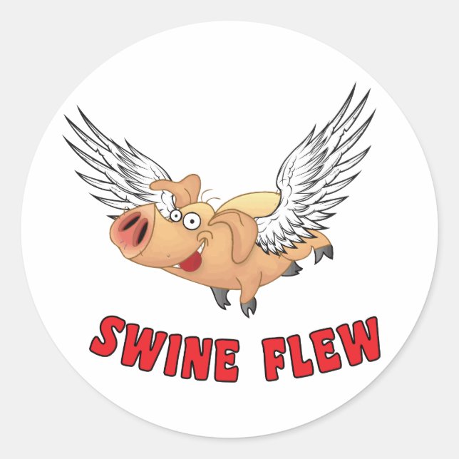 STICKER ROND SWINE (Devant)