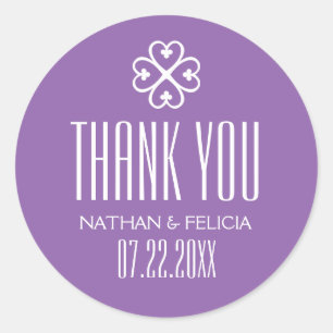 Sticker Rond Symbole Adinkra Nyame Dua Mariage de lavande