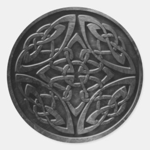 Sticker Rond Symbole celtique 2 Sticker, 3 pouces (feuille de 6