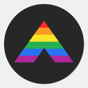 STICKER ROND SYMBOLE D'ALLIÉ DROIT