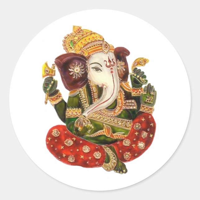 STICKER ROND SYMBOLE DE L'AMOUR (Devant)