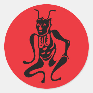 Sticker Rond Symbole de protection Tsuno-daishi-01