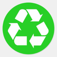 Symbole de recyclage - Réduire, réutiliser, recycl