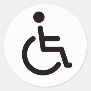 Sticker Rond Symbole désactivé