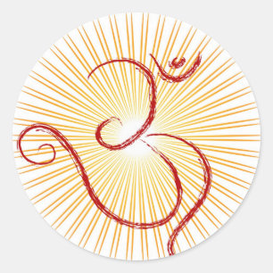 Sticker Rond Symbole d'OM