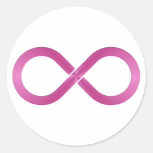 Sticker Rond Symbole infini