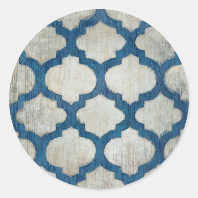 Sticker Rond Symétrie spectrale II (Devant)