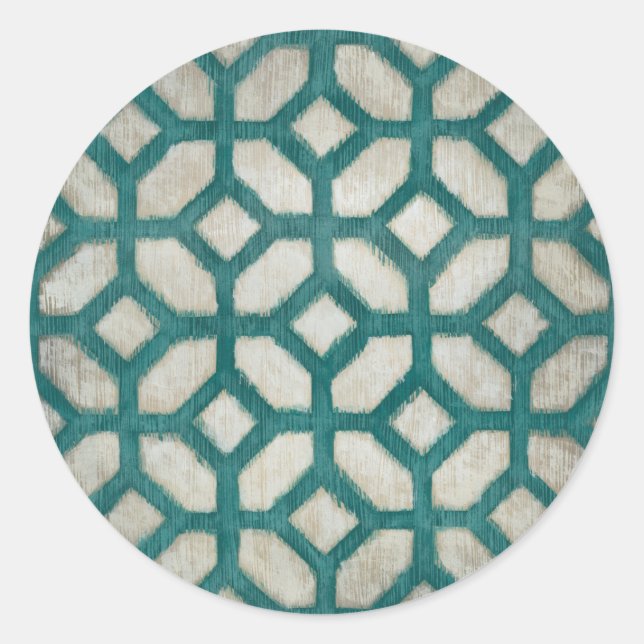 Sticker Rond Symétrie spectrale IX (Devant)