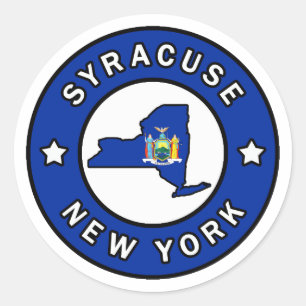 Sticker Rond Syracuse New York