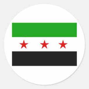 Sticker Rond syrie