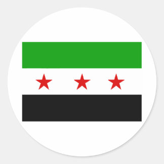 Sticker Rond syrie