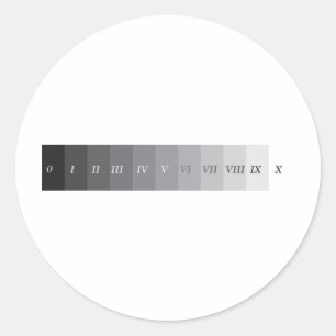 Sticker Rond Système de zone