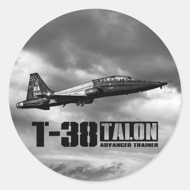 Sticker Rond T-38 Talon (Devant)