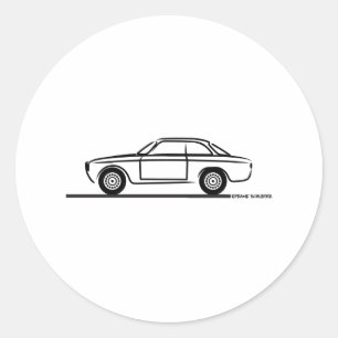 Sticker Rond T-shirt Alfa Romeo GTA GTV