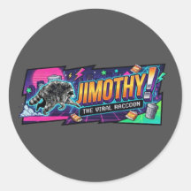 T-Shirt Jimothy Raccoon pour hommes