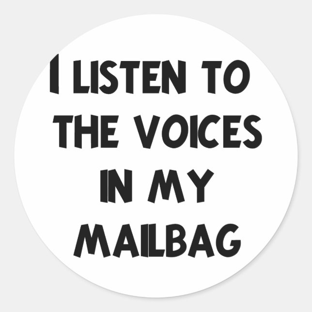 Sticker Rond T-shirts et cadeaux amusants pour les entreprises  (Devant)