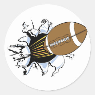 Sticker Rond T-shirts et cadeaux de football